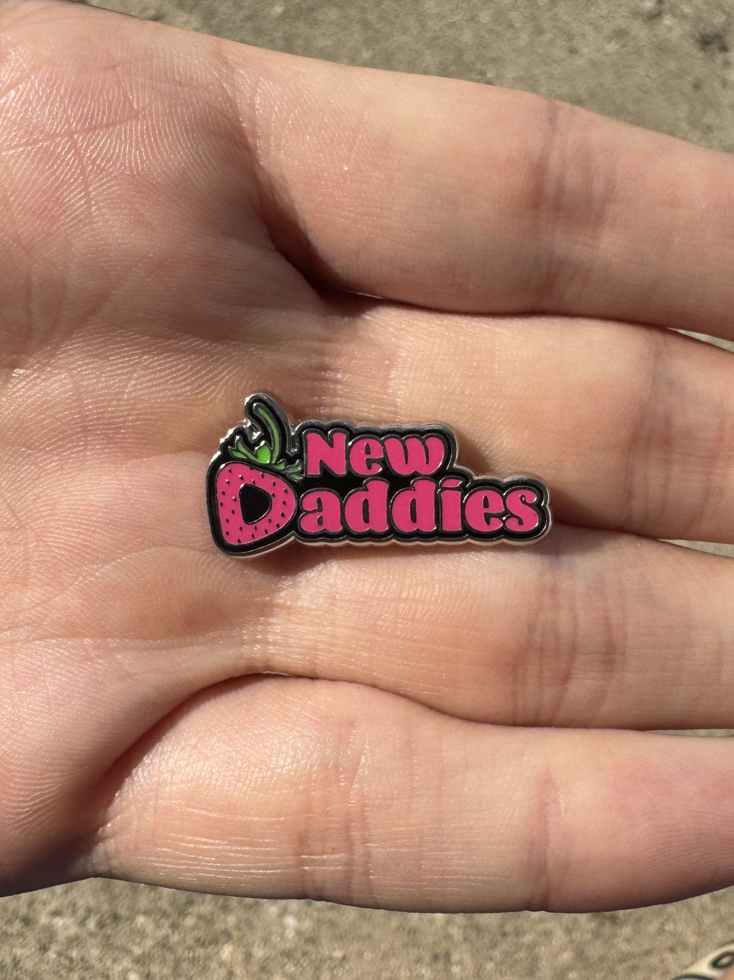 NewDaddies Full Logo Pin