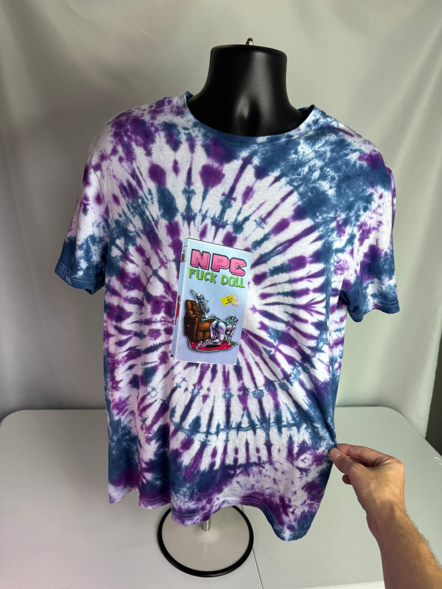 Aqua & Lavender NPC Fuck Doll Tie Dye